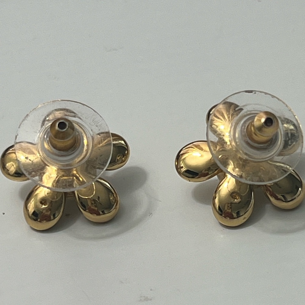 Kate Spade Pearl Fashion Women Lady Flowers Golden Earrings Jewelry For Women - Picture 5 of 8